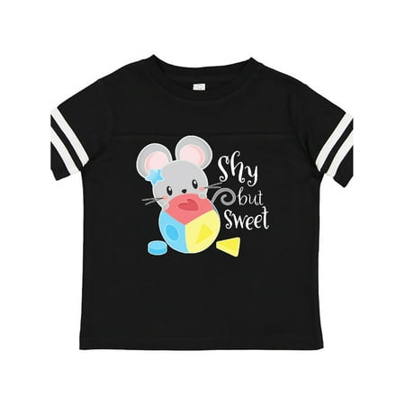 Inktastic Shy but Sweet Cute Mouse with Toy Block Gift Toddler Boy or Toddler Girl T-Shirt
Inktastic Shy but Sweet Cute Mouse with Toy Block Gift Toddler Boy or Toddler Girl T-Shirt