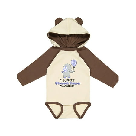 Inktastic I Support Stomach Cancer Awareness- elephant with balloon Gift Baby Boy or Baby Girl Long Sleeve Bodysuit
Inktastic I Support Stomach Cancer Awareness- elephant with balloon Gift Baby Boy or Baby Girl Long Sleeve Bodysuit