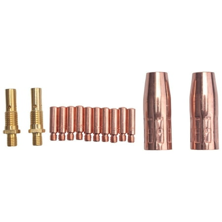 14Pcs Mig Welding Torch Accessories Kit for Mini /1 & Magnum 100L MIG Welder Nozzle Tip Kit
14Pcs Mig Welding Torch Accessories Kit for Mini /1 & Magnum 100L MIG Welder Nozzle Tip Kit