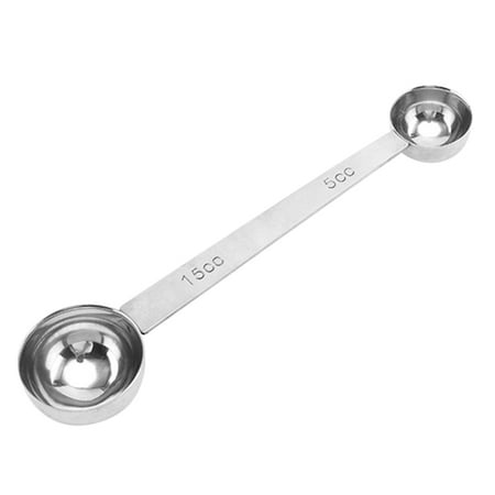 Double Side Measuring Spoon Stainless Steel Coffee Scoop Tablespoon Tool Double Side Stainless Steel Durable Portable Accessories Kitchen Coffee Beans Kitchen Coffee Making Tool Measuring Spoon
Double Side Measuring Spoon Stainless Steel Coffee Scoop Tablespoon Tool Double Side Stainless Steel Durable Portable Accessories Kitchen Coffee Beans Kitchen Coffee Making Tool Measuring Spoon