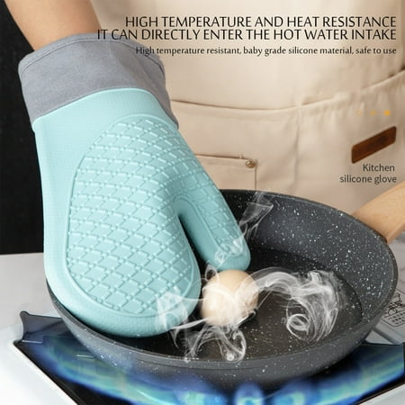NIUREDLTD Heat Insulating Gloves Heat Resistants Gloves Silica Gel Kitchen Heat Insulation Oven Gloves Baking High Temperature Resistants Thickened Microwave Oven Gloves
NIUREDLTD Heat Insulating Gloves Heat Resistants Gloves Silica Gel Kitchen Heat Insulation Oven Gloves Baking High Temperature Resistants Thickened Microwave Oven Gloves
