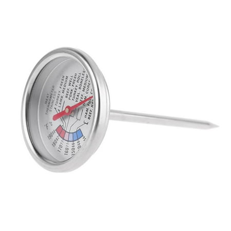 ZPAQI Kitchen Food Meat Thermometer Stainless Cooking BBQ Steak Temperature Probe C/F 
ZPAQI Kitchen Food Meat Thermometer Stainless Cooking BBQ Steak Temperature Probe C/F