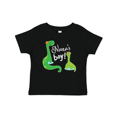 Inktastic Nanas Boy Grandson Dinosaur Gift Baby Boy T-Shirt