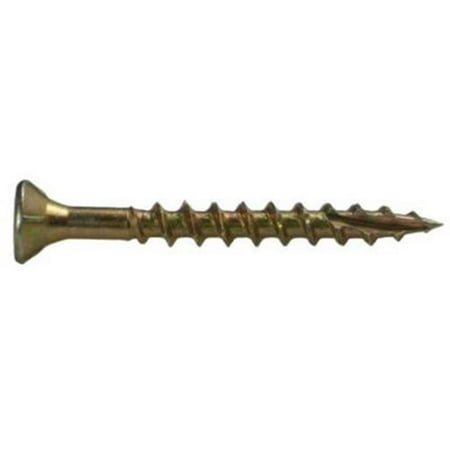 Prime Source 2GCS5 No. 8 x 2 in. Construction Wood Screw Gold