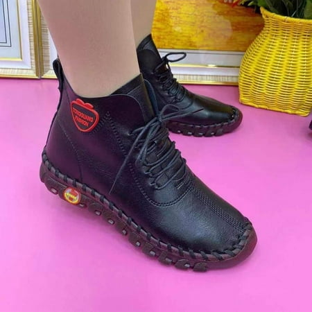 Women s Shoes Casual Comfort Women s Walking Shoes Lace Up Elastic Rubber Soft Sole Women s Leather Shoes
Women s Shoes Casual Comfort Women s Walking Shoes Lace Up Elastic Rubber Soft Sole Women s Leather Shoes
