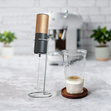 Electric Whisk Handheld Foamer Coffee Maker Egg Beater for Cappuccino Stirrer Food Blender-Wood Grain
Electric Whisk Handheld Foamer Coffee Maker Egg Beater for Cappuccino Stirrer Food Blender-Wood Grain