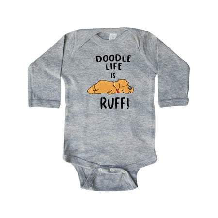 Inktastic Doodle Life is Ruff! Golden Doodle Gift Baby Boy or Baby Girl Long Sleeve Bodysuit
Inktastic Doodle Life is Ruff! Golden Doodle Gift Baby Boy or Baby Girl Long Sleeve Bodysuit