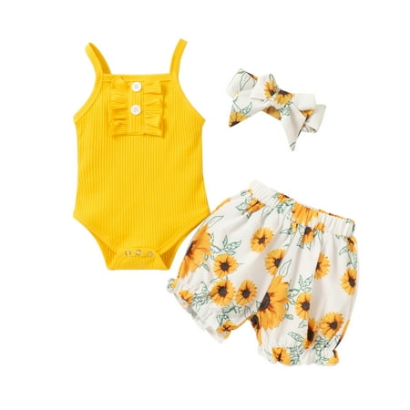 Fesfesfes Toddler Kids Girls Summer Sling Flowers Printed Outfit Headband Three-piece Suit
Fesfesfes Toddler Kids Girls Summer Sling Flowers Printed Outfit Headband Three-piece Suit