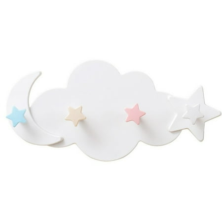 Mulanimo Cartoon Cloud Shape Self Adhesive 4 Hooks Hanger for Bathroom Wall Door Hanging
Mulanimo Cartoon Cloud Shape Self Adhesive 4 Hooks Hanger for Bathroom Wall Door Hanging
