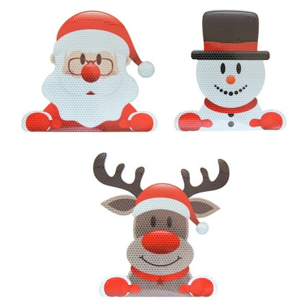 3 Pieces Santa Elk Snowman Refrigerator Magnets Set Christmas Reflective Magnet Stickers Kits Cute Holiday Christmas Supplies Home Decorations 25x25cm
3 Pieces Santa Elk Snowman Refrigerator Magnets Set Christmas Reflective Magnet Stickers Kits Cute Holiday Christmas Supplies Home Decorations 25x25cm