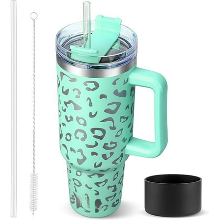 40 oz Tumbler with Handle and Straw Pink Insulated Travel Mug Iced Coffee Cup Reusable Stainless Steel Insulated Water Bottle Keeps Drinks Cold for 34 Hours Dishwasher Safe BPA Free
40 oz Tumbler with Handle and Straw Pink Insulated Travel Mug Iced Coffee Cup Reusable Stainless Steel Insulated Water Bottle Keeps Drinks Cold for 34 Hours Dishwasher Safe BPA Free