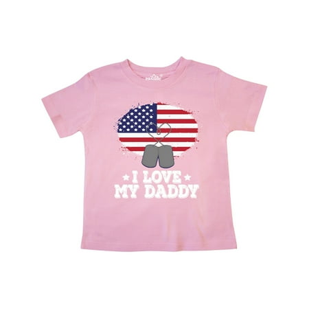 Inktastic I Love my Daddy Military Son Daughter Gift Toddler Boy or Toddler Girl T-Shirt
Inktastic I Love my Daddy Military Son Daughter Gift Toddler Boy or Toddler Girl T-Shirt