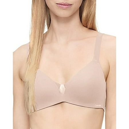 Calvin Klein CEDAR Wireless Lightly Lined Demi Bra US Small