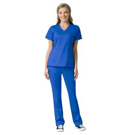 WonderWink Pro Women s 4 Pocket V-Neck Top & Moderate Flare Leg Cargo Pant Scrub Set
WonderWink Pro Women s 4 Pocket V-Neck Top & Moderate Flare Leg Cargo Pant Scrub Set