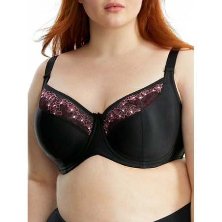 Elila Womens Blossom Side Support Balcony Bra Style-2918