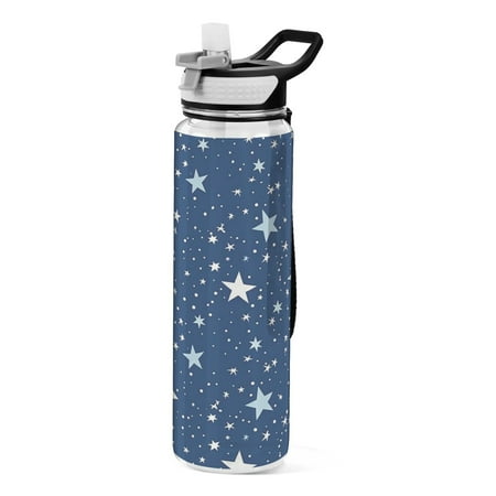Sports Water Bottle 1000ML Tritan Food Grade Clear Water Bottle Fitness Outdoor Sports Bike White Star
Sports Water Bottle 1000ML Tritan Food Grade Clear Water Bottle Fitness Outdoor Sports Bike White Star