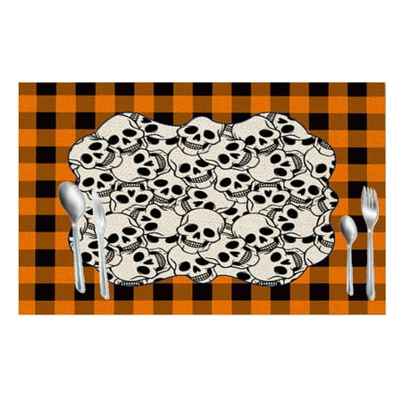 Halloween-Pumpkin Placemats Halloween Pumpkins on Moon Halloween Placemats 4Pcs Burlap Placemat for Halloween Heat Resistant Tablemats 16.5 X 12.6Inch
Halloween-Pumpkin Placemats Halloween Pumpkins on Moon Halloween Placemats 4Pcs Burlap Placemat for Halloween Heat Resistant Tablemats 16.5 X 12.6Inch