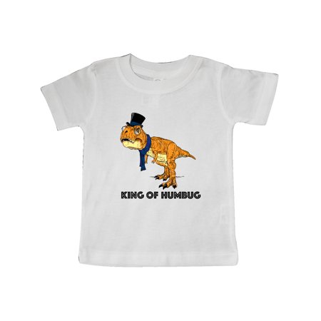Inktastic King of Humbug Orange Tyrannosaurus Rex in Top Hat and Scarf Gift Baby Boy or Baby Girl T-Shirt
Inktastic King of Humbug Orange Tyrannosaurus Rex in Top Hat and Scarf Gift Baby Boy or Baby Girl T-Shirt