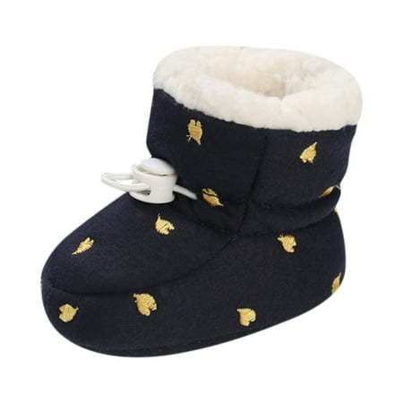 Kureaily Baby Shoes Warm Short Boots Shoes Fashion Printing Non Breathable Boots 6-12 Months
Kureaily Baby Shoes Warm Short Boots Shoes Fashion Printing Non Breathable Boots 6-12 Months
