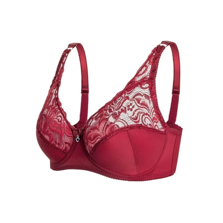 YWDJ Sports Bras Women Lace Adjusted-straps Top Bra Underwire Underwears Base Vest Style Lingerie Wine M
YWDJ Sports Bras Women Lace Adjusted-straps Top Bra Underwire Underwears Base Vest Style Lingerie Wine M