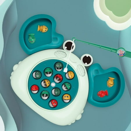 QWZNDZGR Kids Fishing Toys Electric Musical Rotating Fishing Game Musical Fish Plate Set Magnetic Outdoor Sports Toys for Children Gifts
QWZNDZGR Kids Fishing Toys Electric Musical Rotating Fishing Game Musical Fish Plate Set Magnetic Outdoor Sports Toys for Children Gifts
