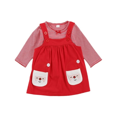 Pudcoco Baby Girls Skirt Sets Stripe Crew Neck Bow Lace Top Santa Strap Skirts
Pudcoco Baby Girls Skirt Sets Stripe Crew Neck Bow Lace Top Santa Strap Skirts