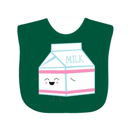 Inktastic Milk Carton Costume Gift Baby Boy or Baby Girl Bib