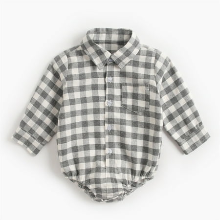 Cathalem Baby Boy Linen Clothes Infant Newborn Baby Boys Girls Patchwork Plaid Long Sleeve Shirt Bodysuit Baby Jumpsuits for Boys Childrenscostume C 6-12 Months
Cathalem Baby Boy Linen Clothes Infant Newborn Baby Boys Girls Patchwork Plaid Long Sleeve Shirt Bodysuit Baby Jumpsuits for Boys Childrenscostume C 6-12 Months