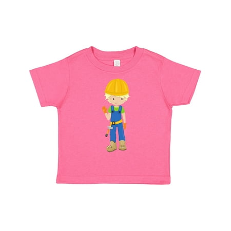 Inktastic Construction Worker Blond Hair Cute Boy Hammer Gift Toddler Boy Girl T-Shirt
Inktastic Construction Worker Blond Hair Cute Boy Hammer Gift Toddler Boy Girl T-Shirt