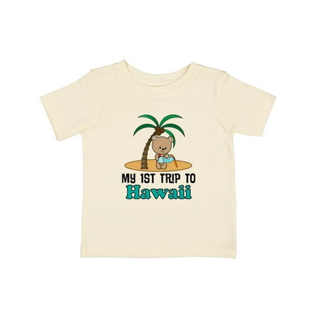 Inktastic 1st Trip to Hawaii Vacation Gift Baby Boy or Baby Girl T-Shirt