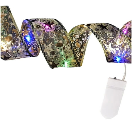 Christmas Ribbon Fairy Lights Christmas LED Lights Double Ribbon String Lights Christmas Tree Decoration Glowing Ribbon Pendant
Christmas Ribbon Fairy Lights Christmas LED Lights Double Ribbon String Lights Christmas Tree Decoration Glowing Ribbon Pendant