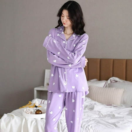 CoCopeaunt Romantic Printing Pure Cotton Sleepwear Leisure Womens Home Clothing Autumn Winter Pyjamas 100% Coton Fashion Loungewear Pj Set
CoCopeaunt Romantic Printing Pure Cotton Sleepwear Leisure Womens Home Clothing Autumn Winter Pyjamas 100% Coton Fashion Loungewear Pj Set