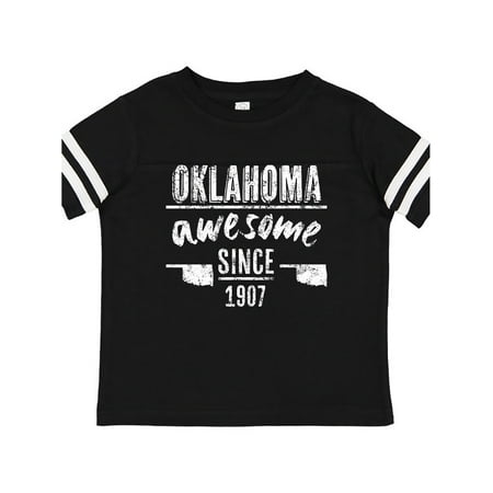 Inktastic Oklahoma Awesome Since 1907 Gift Toddler Boy or Toddler Girl T-Shirt
Inktastic Oklahoma Awesome Since 1907 Gift Toddler Boy or Toddler Girl T-Shirt