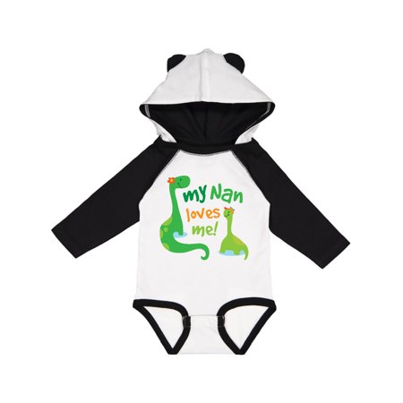 Inktastic My Nan Loves Me Grandson Dinosaur Gift Baby Boy Long Sleeve Bodysuit
Inktastic My Nan Loves Me Grandson Dinosaur Gift Baby Boy Long Sleeve Bodysuit