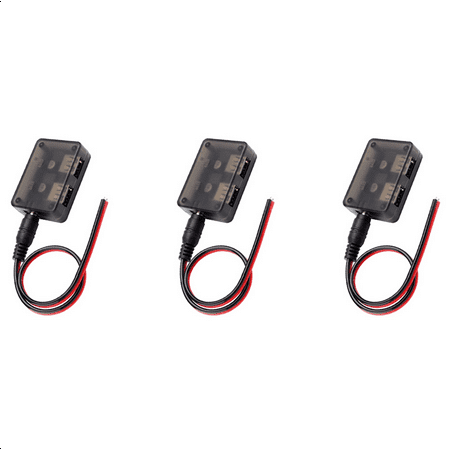 3X 12V to 5V DC USB Converter Dual USB Port Fast Charger Board Auto Power Supply Adapter DC-DC 6-30V 12V 24V to 5V
3X 12V to 5V DC USB Converter Dual USB Port Fast Charger Board Auto Power Supply Adapter DC-DC 6-30V 12V 24V to 5V