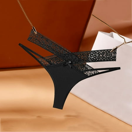 Aayomet Boxers For Women Women Underwear Thongs Lace Bikini Panties G String Thong Stretch Ladie Brief Underwear Thong Black S
Aayomet Boxers For Women Women Underwear Thongs Lace Bikini Panties G String Thong Stretch Ladie Brief Underwear Thong Black S