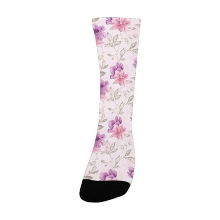 Flower House Decor Vivid Repeating Blooming Motif in Watercolors Design Botanical Romantic Theme Pin Women s Custom Socks (Made In USA)
Flower House Decor Vivid Repeating Blooming Motif in Watercolors Design Botanical Romantic Theme Pin Women s Custom Socks (Made In USA)