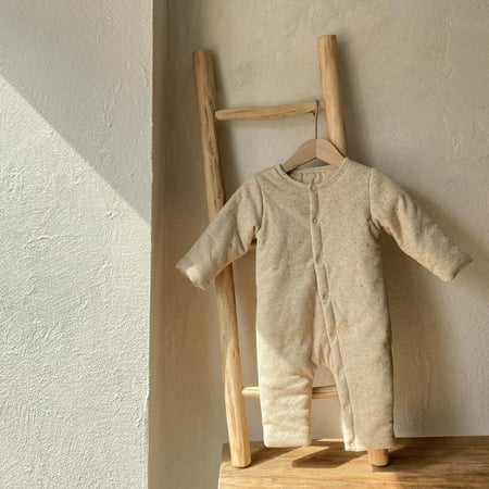 Baby Class Colored Cotton Oatmeal Color Summer All-in-one Clothes for Newborns Baby Open Buckle Bag Fat Clothes Long Climbing Clothes
Baby Class Colored Cotton Oatmeal Color Summer All-in-one Clothes for Newborns Baby Open Buckle Bag Fat Clothes Long Climbing Clothes