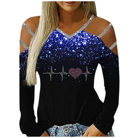 Long Sleeve T Shirt Women under Scrubs Women s Casual Rhinestone Printed Top Hollow Out Long Vacation Tee
Long Sleeve T Shirt Women under Scrubs Women s Casual Rhinestone Printed Top Hollow Out Long Vacation Tee