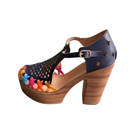 Youmylove Women Summer Fashion Retro Round Head Hollow Thick Sole Buckle Sandals Bohemian Comfortable Stylish Shoes Ladies Footwear
Youmylove Women Summer Fashion Retro Round Head Hollow Thick Sole Buckle Sandals Bohemian Comfortable Stylish Shoes Ladies Footwear
