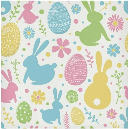 Bestwell 1 pcs Happy Easter Day Cloth Napkins Reusable Washable Polyester Dinner Table Napkins for Family Kitchen Dining Party Decor
Bestwell 1 pcs Happy Easter Day Cloth Napkins Reusable Washable Polyester Dinner Table Napkins for Family Kitchen Dining Party Decor