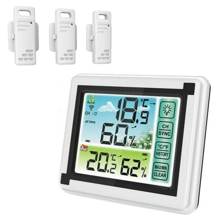 LCD Weather Station Digital Thermometer Hygrometer Indoor Outdoor Temperature Monitoring Device B
LCD Weather Station Digital Thermometer Hygrometer Indoor Outdoor Temperature Monitoring Device B