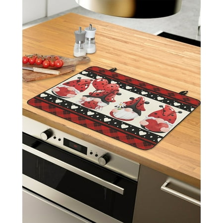 Red Gnomes Valentines Day Stove Top Covers for Electric Stove Heat Insulation Fireproof Glass Cooktop Cover Counter Top Glass Stove Cover for Prevent Scratches 31 x24 Red Plaid Plaid Spring Floral
Red Gnomes Valentines Day Stove Top Covers for Electric Stove Heat Insulation Fireproof Glass Cooktop Cover Counter Top Glass Stove Cover for Prevent Scratches 31 x24 Red Plaid Plaid Spring Floral