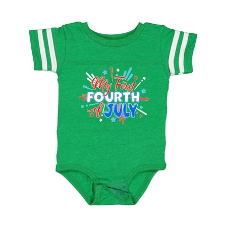 Inktastic My First Fourth of July- Red White and Blue Fireworks Gift Baby Boy or Baby Girl Bodysuit
Inktastic My First Fourth of July- Red White and Blue Fireworks Gift Baby Boy or Baby Girl Bodysuit