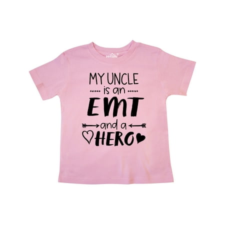 Inktastic My Uncle is an EMT and a Hero Gift Toddler Boy or Toddler Girl T-Shirt
Inktastic My Uncle is an EMT and a Hero Gift Toddler Boy or Toddler Girl T-Shirt