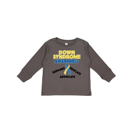 Inktastic Down Syndrome Awareness Support Educate Advocate Boys or Girls Long Sleeve Toddler T-Shirt
Inktastic Down Syndrome Awareness Support Educate Advocate Boys or Girls Long Sleeve Toddler T-Shirt