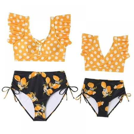 Sunwukong Family Matching Swimsuits for Mom and Daughter One Piece Bathing Suit Girls Bikini Solid Color Swimwear
Sunwukong Family Matching Swimsuits for Mom and Daughter One Piece Bathing Suit Girls Bikini Solid Color Swimwear