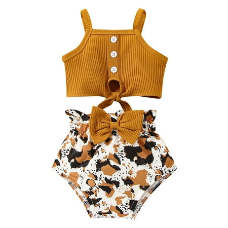 Toddler Girls Sleeveless Summer Solid Color Vest Tops And Printed Shorts 2PCS Sets Outfits Baby Fashion Dailywear Child Clothing
Toddler Girls Sleeveless Summer Solid Color Vest Tops And Printed Shorts 2PCS Sets Outfits Baby Fashion Dailywear Child Clothing