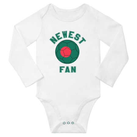 Newest Bangladesh Soccer Football Fan Baby Long Sleeve Rompers Bodysuit (White 12 Months)
Newest Bangladesh Soccer Football Fan Baby Long Sleeve Rompers Bodysuit (White 12 Months)