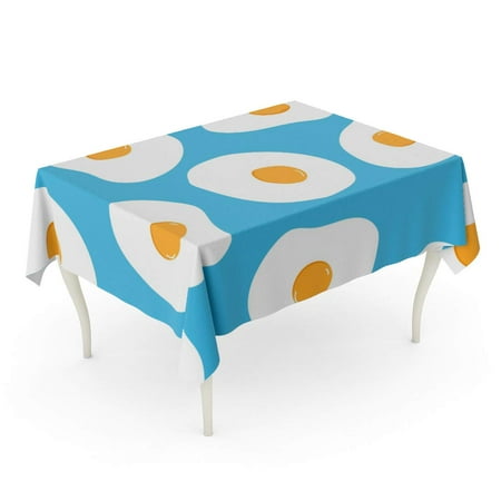 KDAGR Blue Abstract Egg Fried Colorful Bacon Breakfast Brekfast Bright Tablecloth Table Desk Cover Home Party Decor 52x70 inch
KDAGR Blue Abstract Egg Fried Colorful Bacon Breakfast Brekfast Bright Tablecloth Table Desk Cover Home Party Decor 52x70 inch